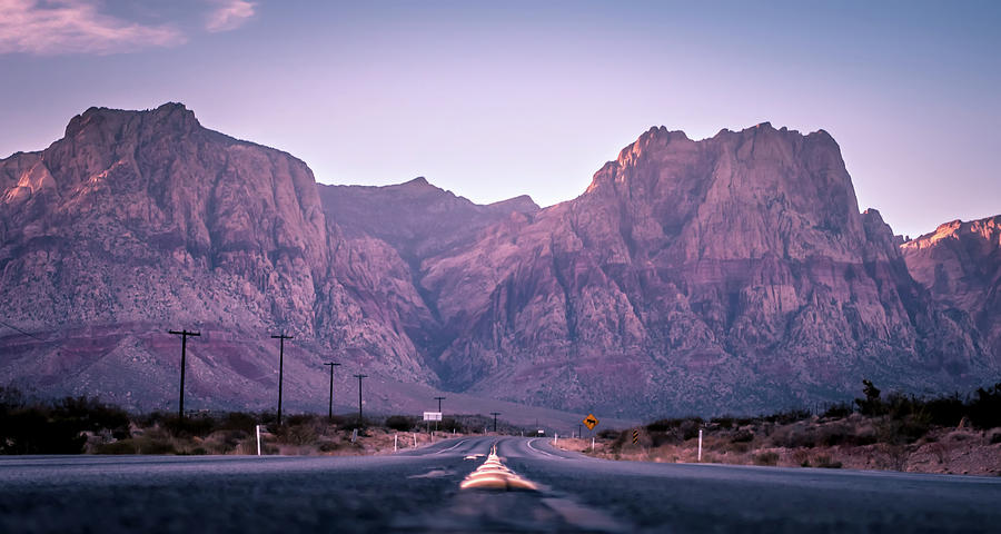 Red Rock Canyon Landscape Near Las Vegas Nevada #10 Photograph by Alex Grichenko