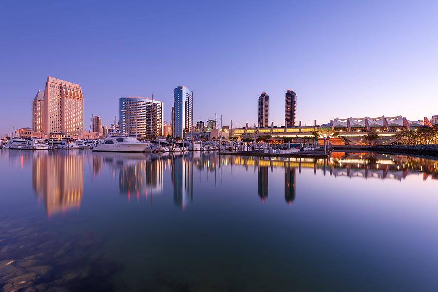 Architecture Photograph - San Diego, California, Usa Downtown #10 by Sean Pavone