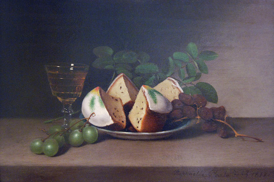 Still Life with Cake #10 Painting by Raphaelle Peale