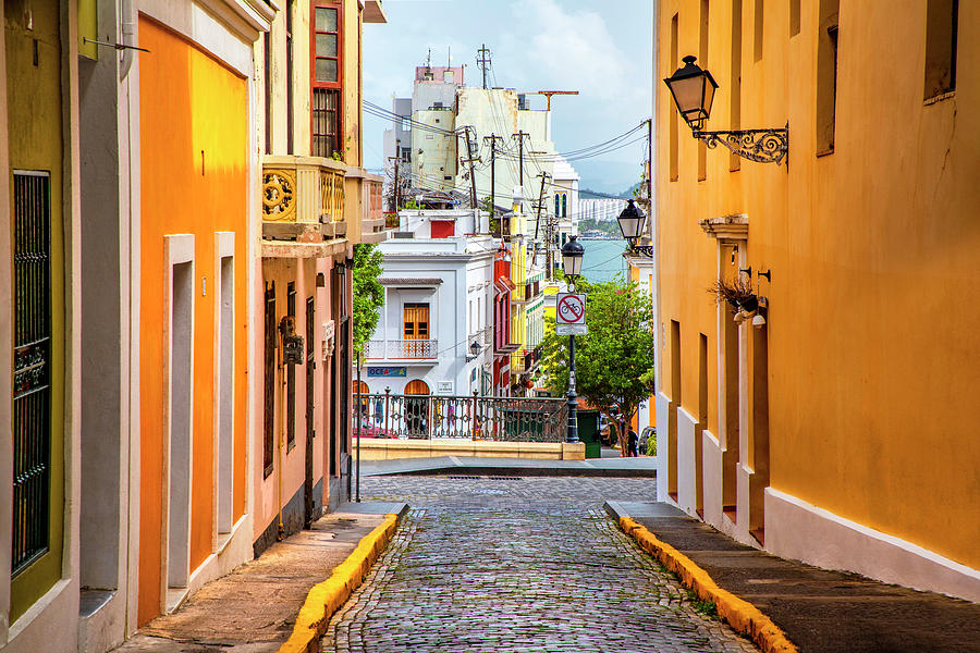 Streets, Old San Juan, Puerto Rico #10 Digital Art by Claudia Uripos