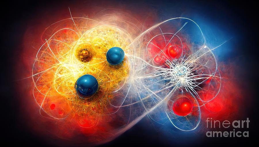 Subatomic Particles And Atoms #10 Photograph by Richard Jones/science Photo Library