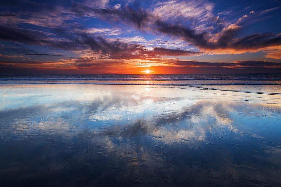 Sunset Over The Channel Islands Photograph by Russ Bishop | Fine Art ...