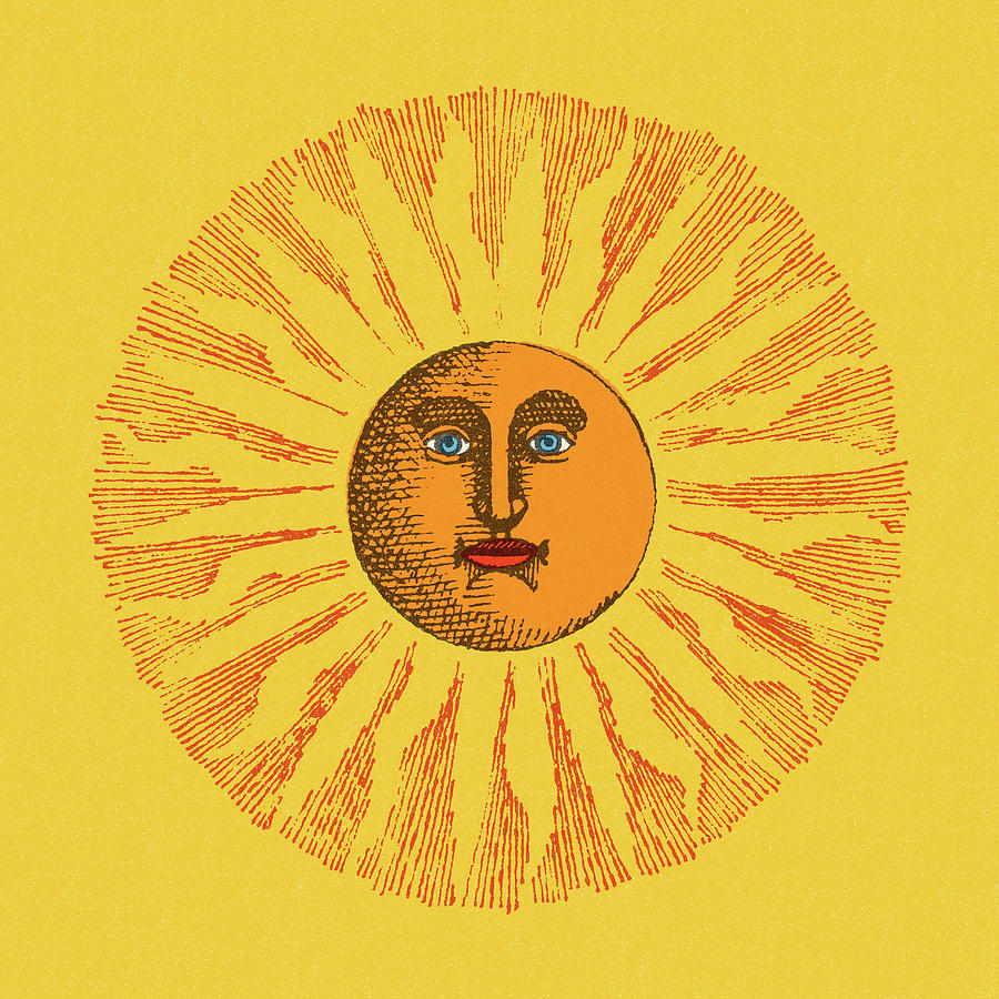 Summer Drawing - Sunshine #10 by CSA Images
