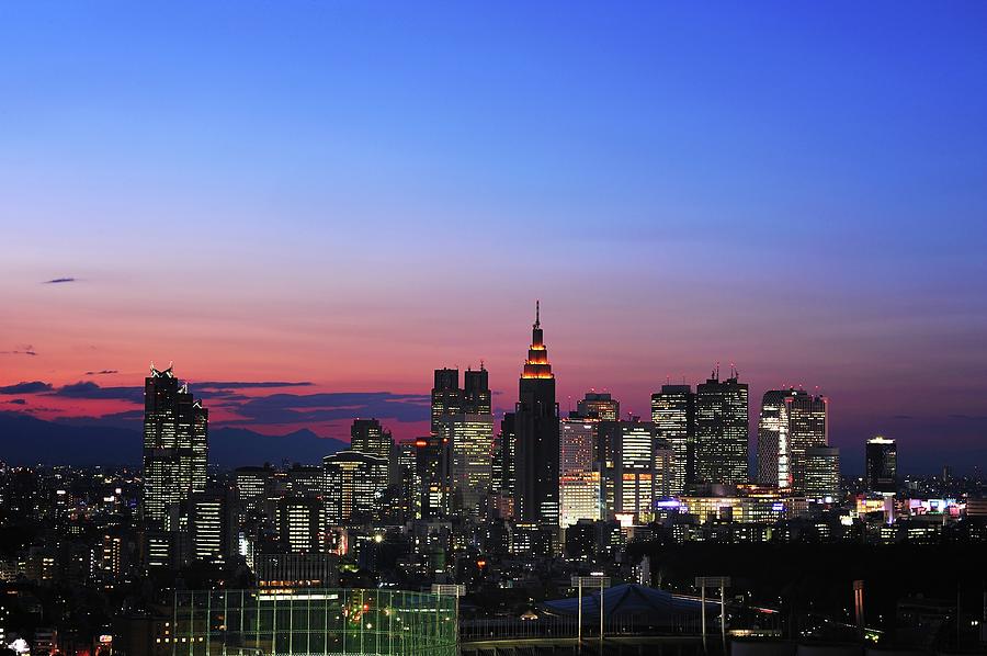 Tokyo At Sunset #10 Photograph by Vladimir Zakharov