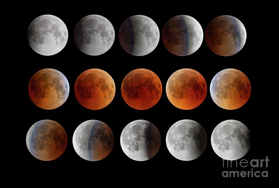 Total Lunar Eclipse Of July 2018 Photograph by Juan Carlos Casado ...