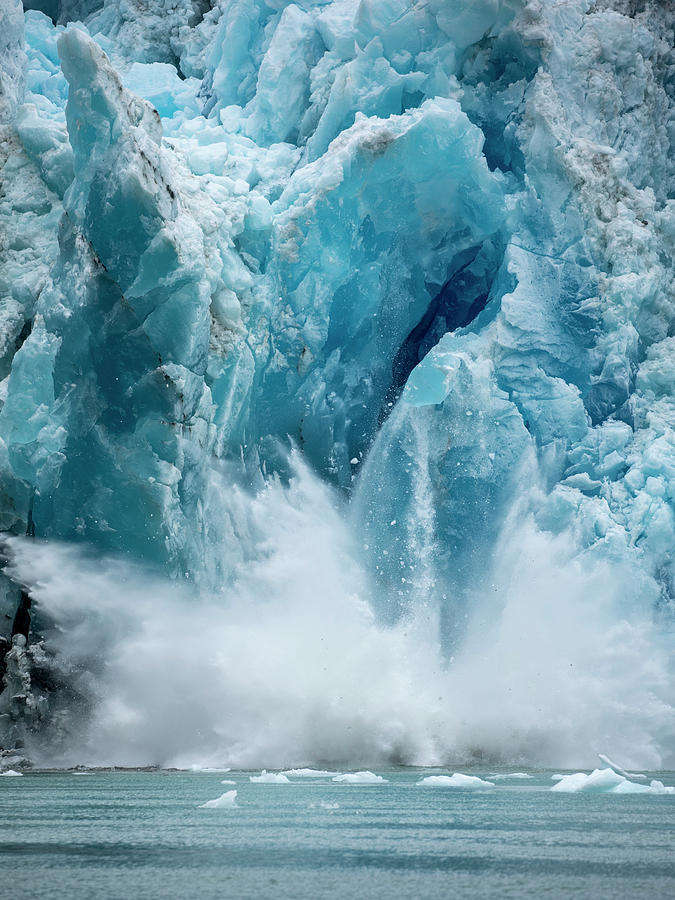 Abstract Photograph - USA, Alaska, Tracy Arm-fords Terror #10 by Paul Souders
