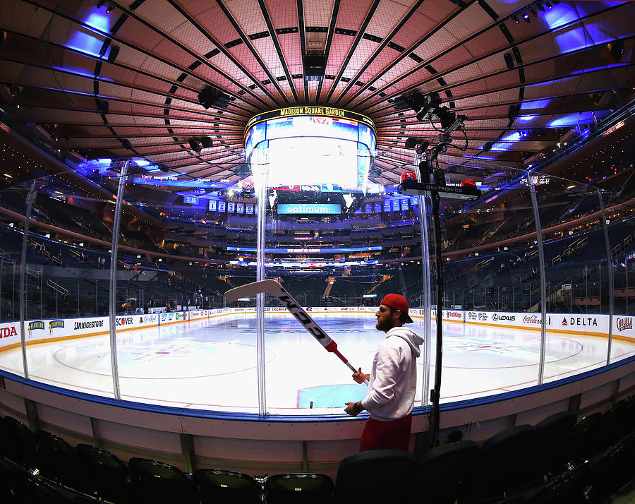 Washington Capitals V New York Rangers #10 Photograph by Bruce Bennett