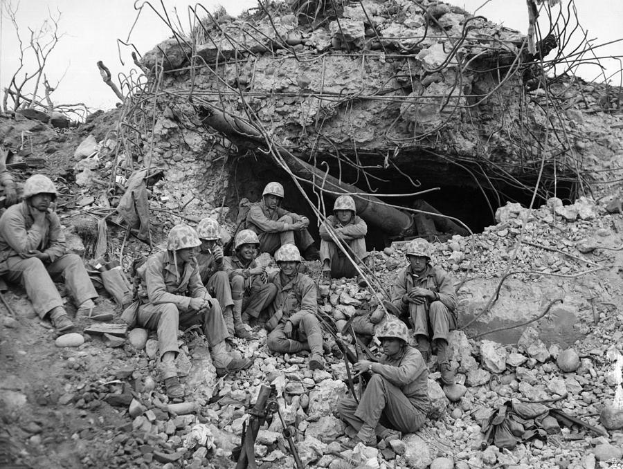 Iwo Jima, 1945 #7 Photograph by United States Marine Corps