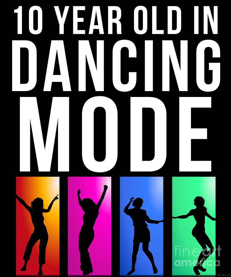10 Year Old Dancing Mode Digital Art by Jose O - Pixels