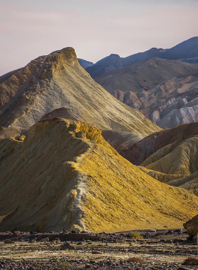 Zabriskie Point In Death Valley National Park #10 Photograph by Alex Grichenko