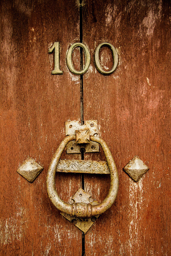 100 Door Photograph by Carlos De Gil
