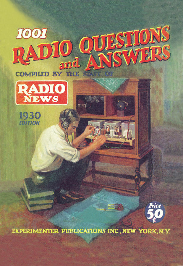 Book Painting - 1001 Radio Questions and Answers by Unknown