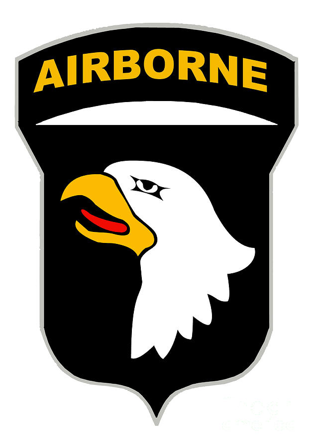 Screaming Eagles Digital Art - 101st Airborne Division by Nikki Sandler