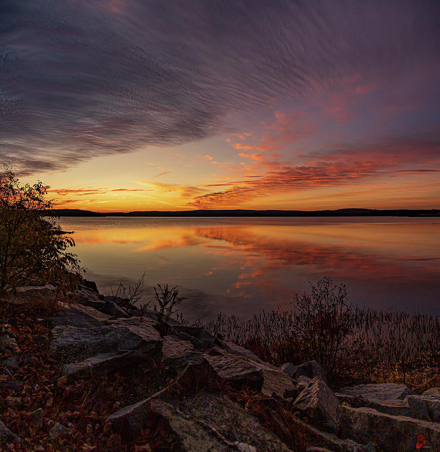 10252019 Wachusett Sunrise Photograph by Ronald Raymond - Pixels