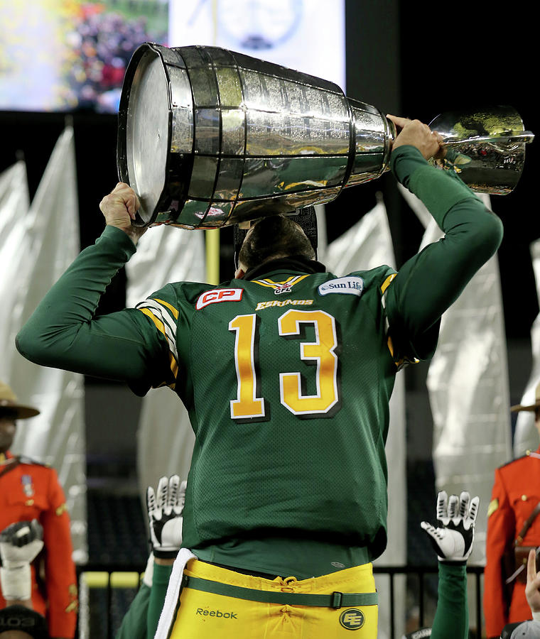 103rd Grey Cup Championship Game Photograph by Trevor Hagan