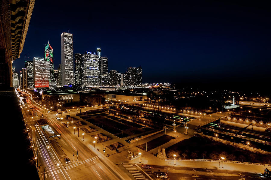 10th floor view of Chicago skyline by Sven Brogren 10th floor view of Chicago skyline by Sven Brogren