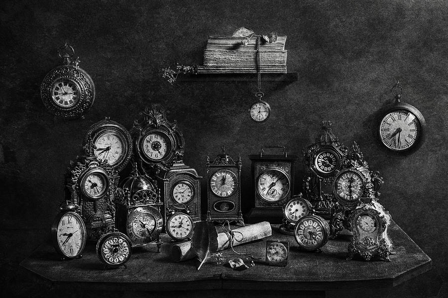Clock Photograph -  #11 by Stephen Clough