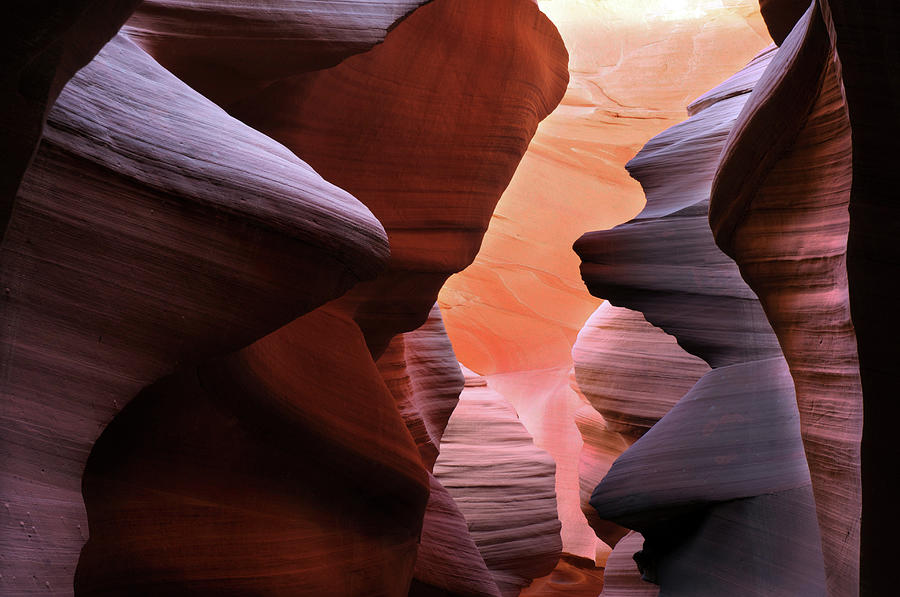 Abstract Sandstone Sculptured Canyon #11 Photograph by Mitch Diamond