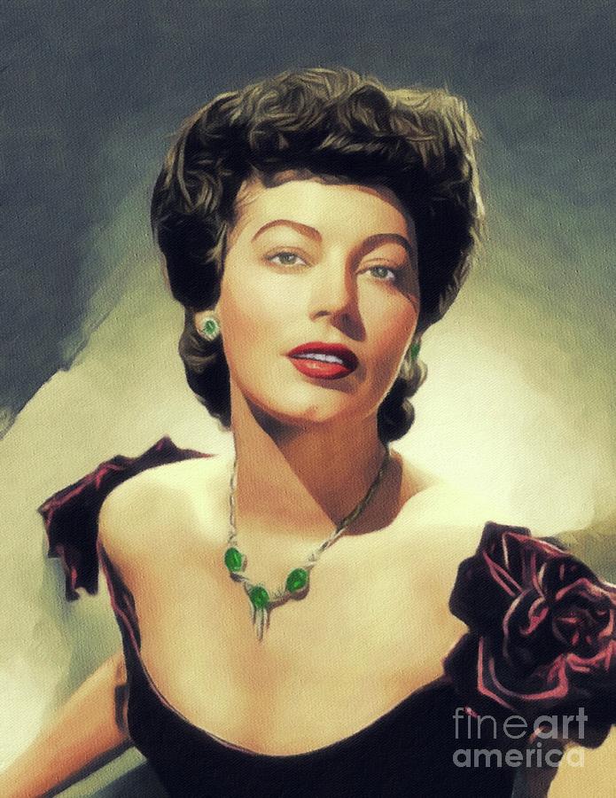 Ava Gardner, Vintage Movie Star #11 Painting by Esoterica Art Agency ...