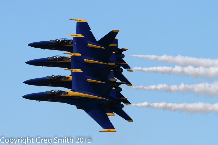 Blue Angels NAS Oceana #11 Photograph by Greg Smith