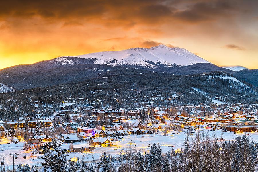 Mountain Photograph - Breckenridge, Colorado, Usa Town #11 by Sean Pavone