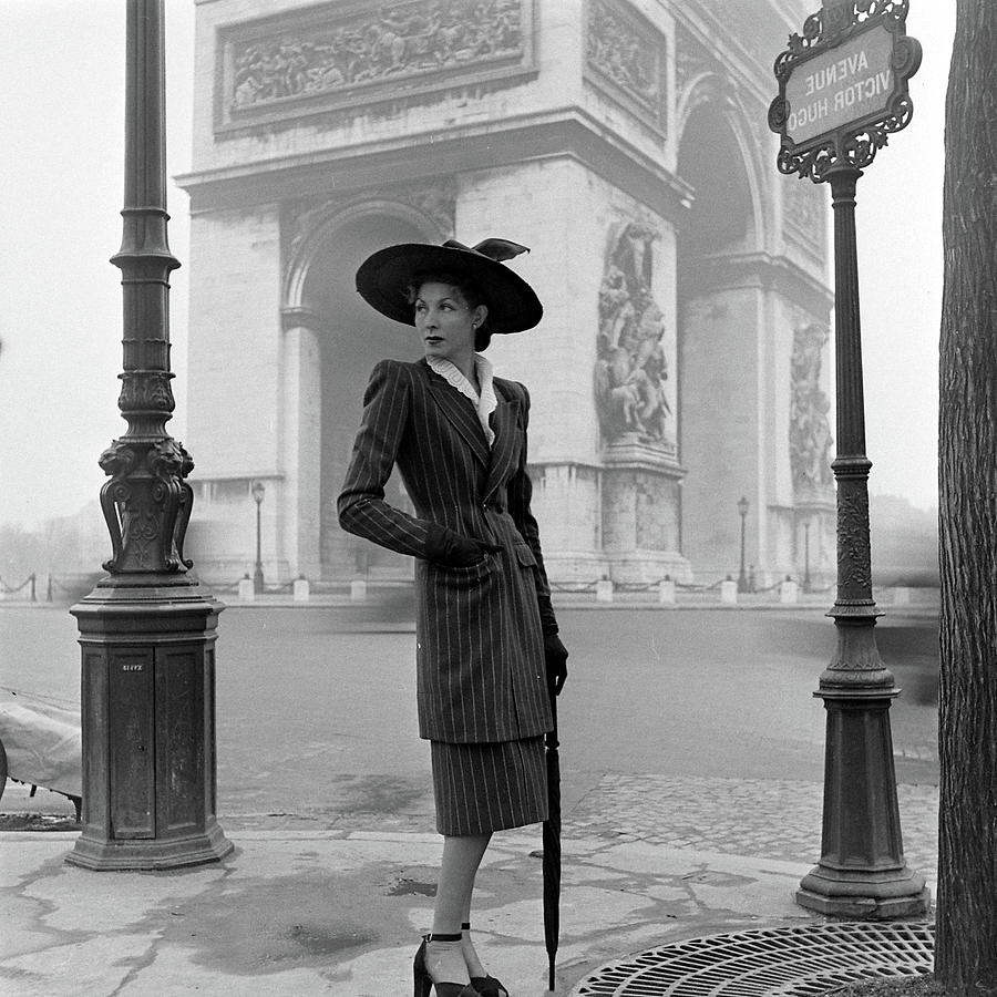 French Spring Fashions #11 Photograph by Nina Leen