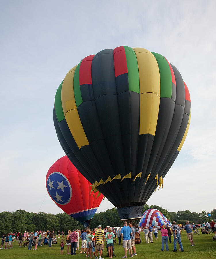 Hot Air Balloon Jubilee Festival, Decatur, Alabama Painting by Carol ...