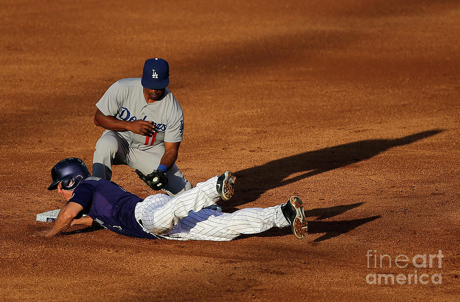 Los Angeles Dodgers V Colorado Rockies Photograph by Doug Pensinger Los Angeles Dodgers V Colorado Rockies Photograph by Doug Pensinger