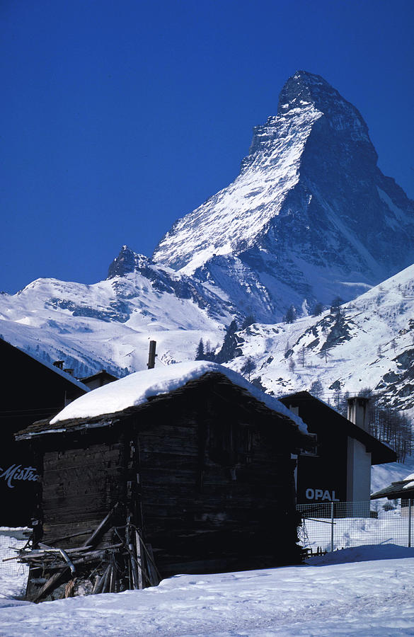 Matterhorn Mountain In Switzerland Photograph