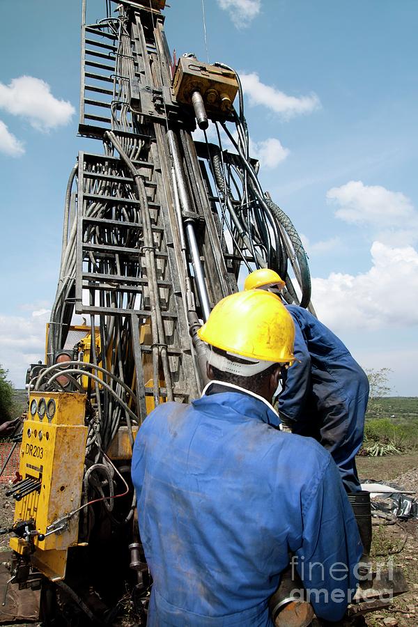 Mineral Exploration Drilling #11 Photograph by Phil Hill/science Photo Library