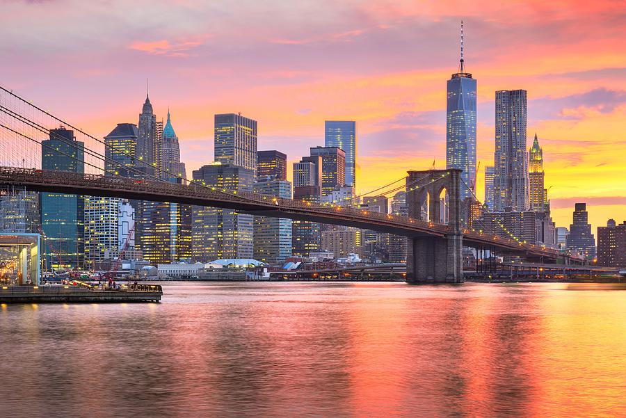 New York City Photograph - New York, New York, Usa Lower Manhattan #11 by Sean Pavone