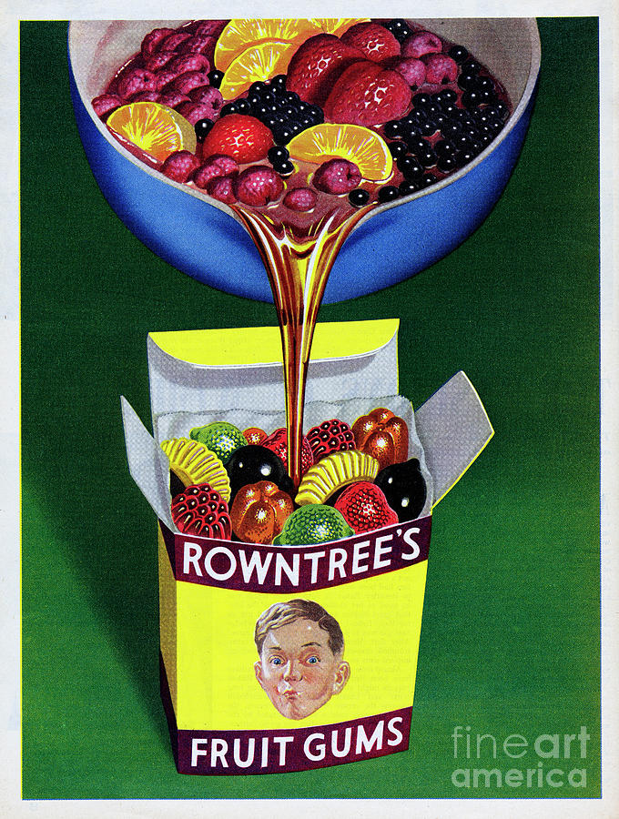 Rowntrees Fruit Gums #11 Photograph by Picture Post