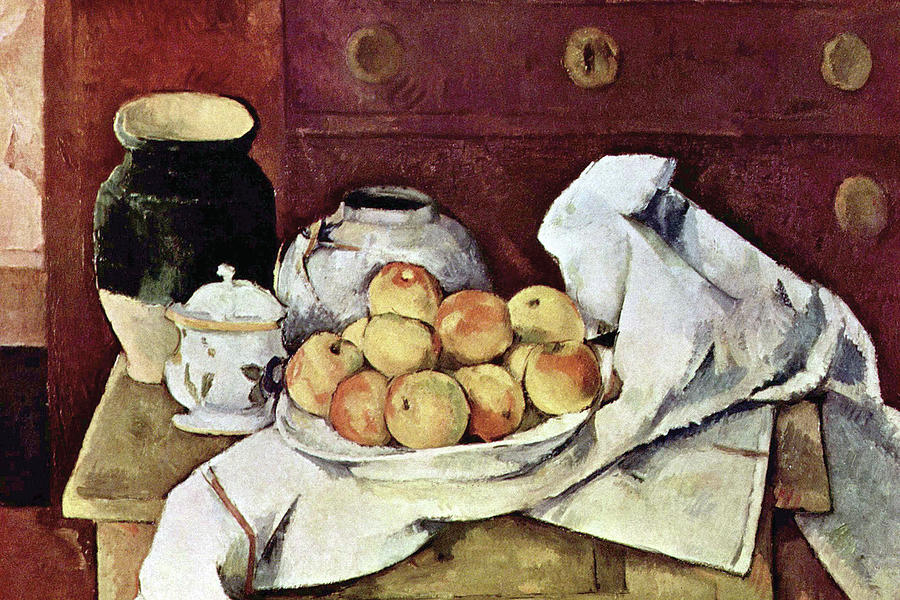 Still Life Painting by Paul Cezanne - Fine Art America