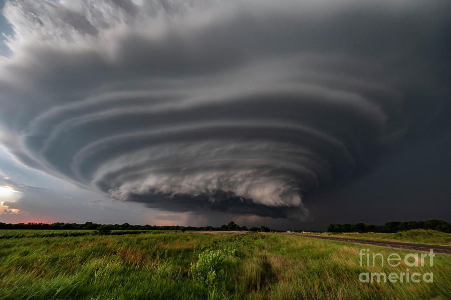 Supercell Thunderstorm #11 Photograph by Roger Hill/science Photo Library