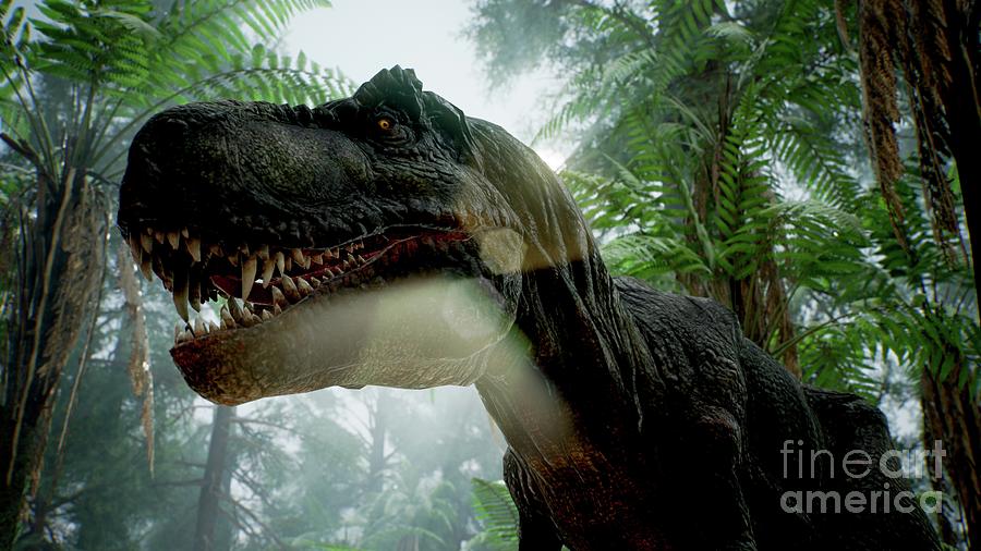 T-rex Dinosaur #11 Photograph by Richard Jones/science Photo Library
