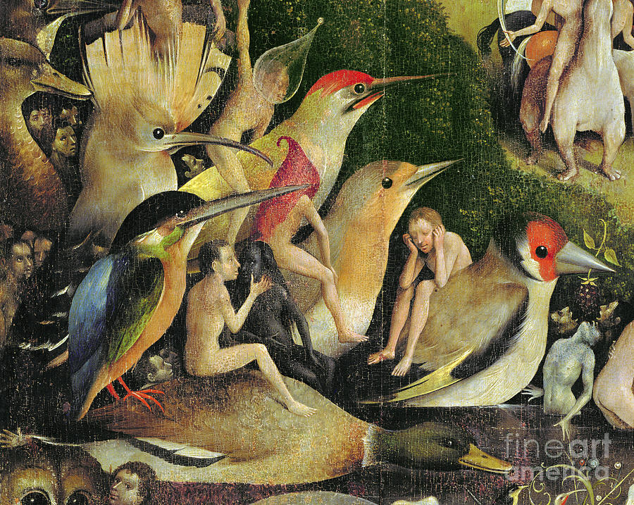 The Garden Of Earthly Delights Painting By Hieronymus Bosch