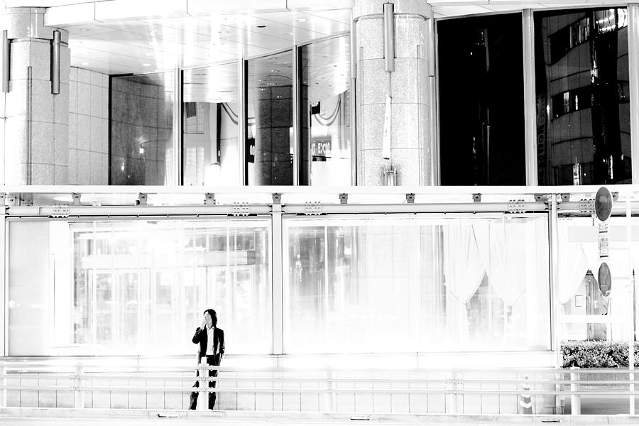 Tokyo White Streetscapes From A #11 Photograph by Chris Mcgrath