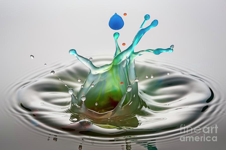 Water Drop Impact #11 Photograph by Frank Fox/science Photo Library
