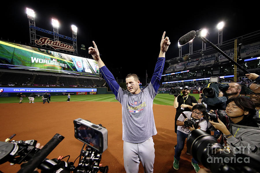 World Series - Chicago Cubs V Cleveland Photograph by Ezra Shaw World Series - Chicago Cubs V Cleveland Photograph by Ezra Shaw