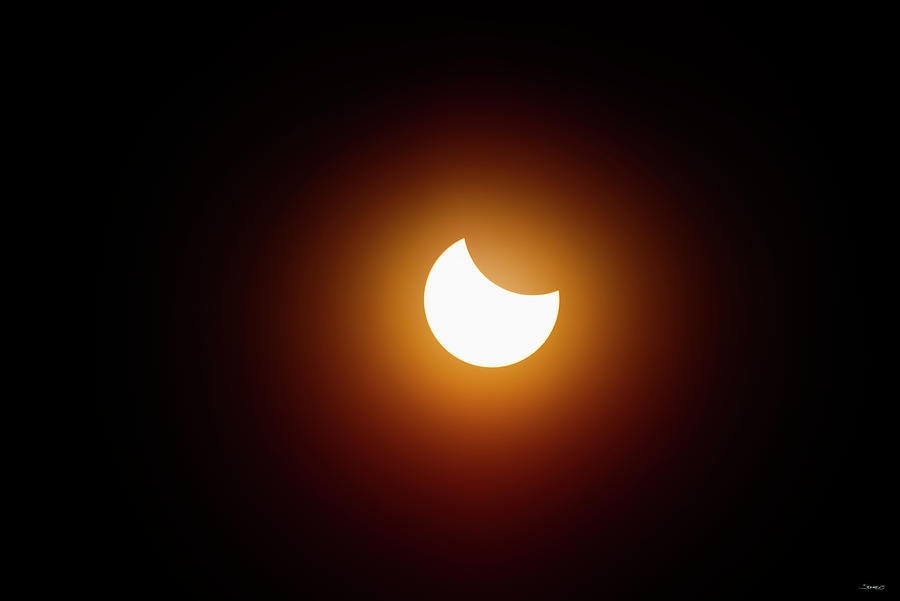 Eclipse Photograph - 110 Eclipse 2017 by Gordon Semmens