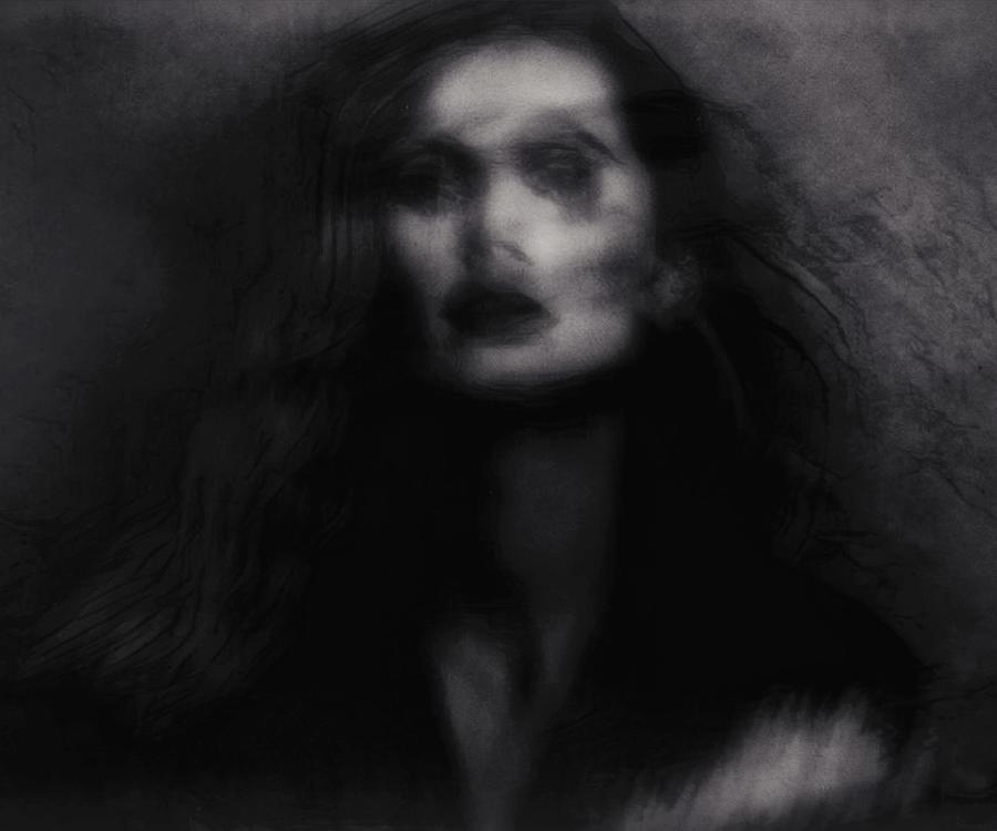 Black And White Photograph - A Quiet Darkness (portrait) #12 by Dalibor Davidovic