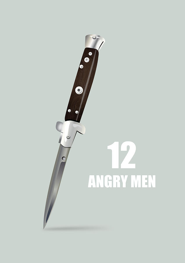 12 Angry Men Digital Art - 12 Angry Men - Alternative Movie Poster by Movie Poster Boy