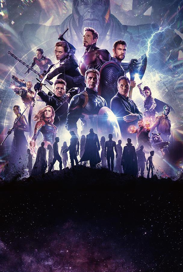 Avengers Endgame Digital Art by Geek N Rock