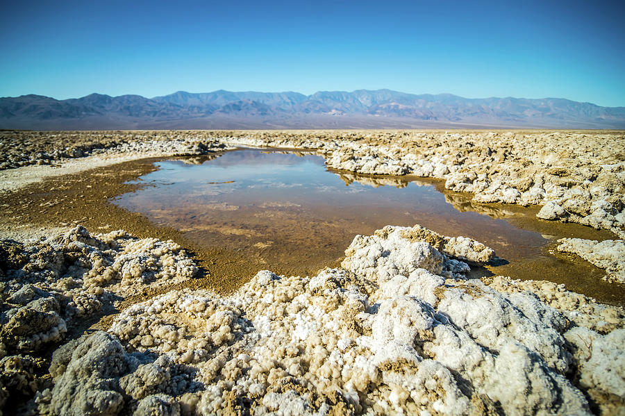 Badwater Basin Death Valley National Park California #12 Photograph by Alex Grichenko