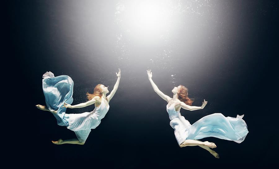 Ballet Dancer Underwater #12 Photograph by Henrik Sorensen