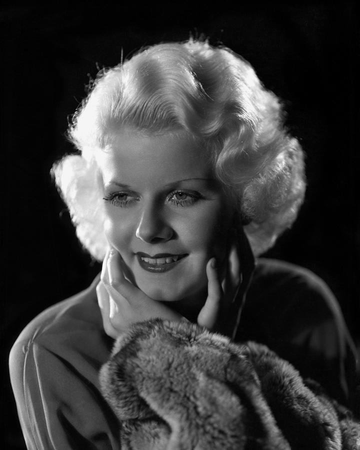 Close-up Of Jean Harlow Photograph by Globe Photos - Pixels