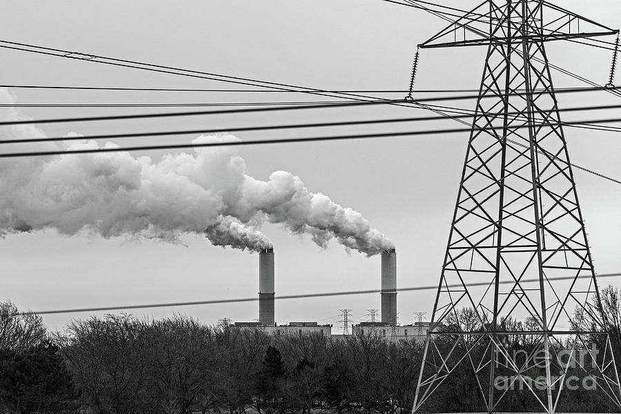 Coal Fired Power Plant Photograph By Jim Westscience Photo Library Fine Art America