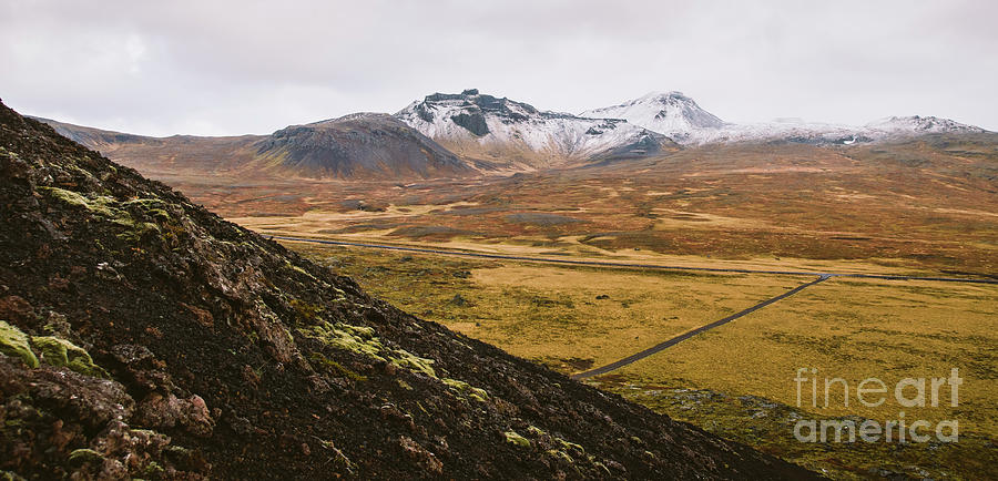 High Icelandic or Scottish mountain landscape with high peaks and dramatic colors #12 Photograph by Joaquin Corbalan