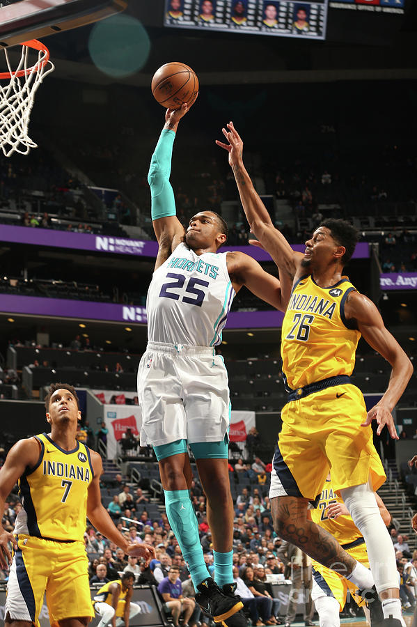 Indiana Pacers V Charlotte Hornets #12 Photograph by Kent Smith