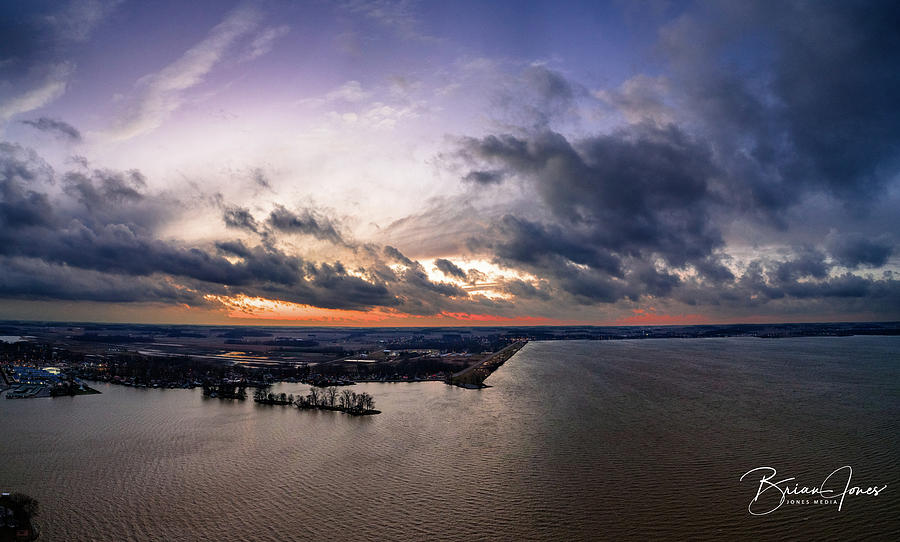 Lake Sunset #12 Photograph by Brian Jones